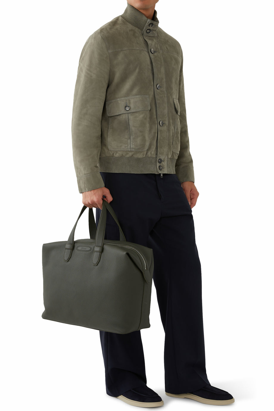 Şık Deri Seyahat Çantası