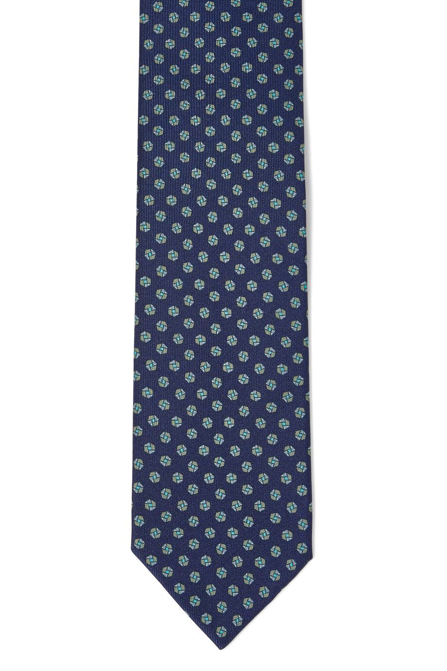 Navy Renkli Logo Kravat - Şıklığın Temsilcisi