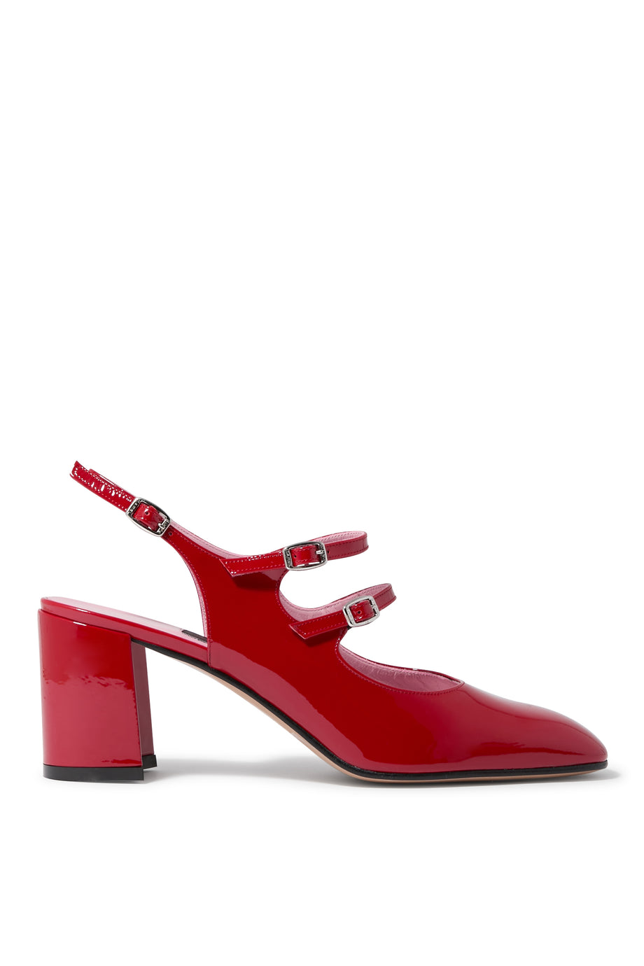 Banana Deri Slingback Mary Jane Ayakkabıları