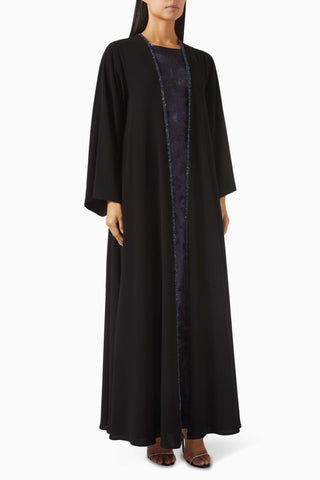 Şık Abaya Takımı ile Ramazan Etkinliklerinizi Özel Kılın 3 Parça Krepon Set