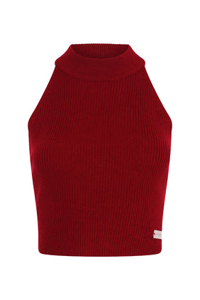 Kıvrımlı Kısa Halter Üst