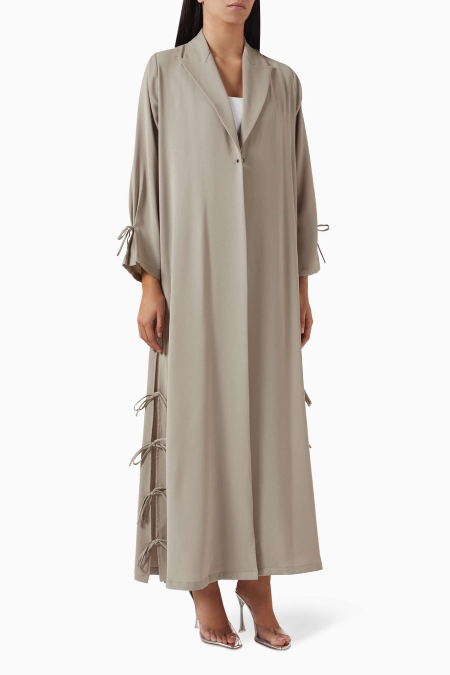 Modern Kesim Georgette Abaya ile Şık ve Zarif Modestwear Deneyimi