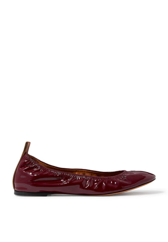 Balerin Düz Ayakkabılar - Bordo