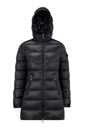 Glements Kapüşonlu Orta Boy Kadın Mont