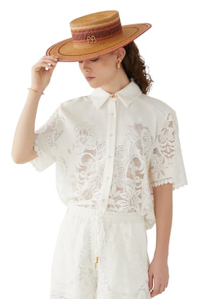 Kadın Canotier Şapka - Şıklığın Tam Adresi