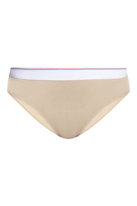Ribanalı Kahverengi Kısa Boxer