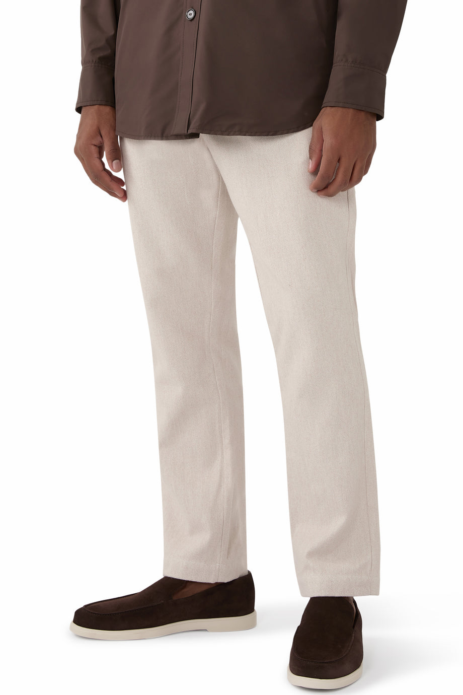 Kahverengi Süet Loafer Ayakkabı