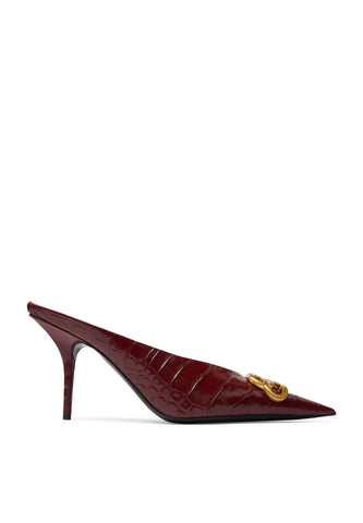 Balenciaga Knife BB Mules Kadın Topuklu Ayakkabı