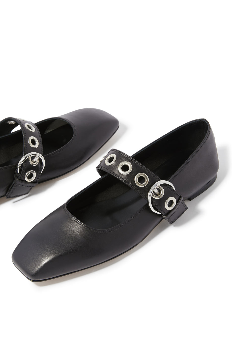 Gabby Düz Tokalı Balerin Ayakkabılar