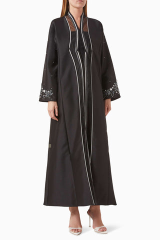 Şık Boncuk İşlemeli Abaya ile Modern Tarzınızı Yükseltin ve Dikkatleri Üzerinize Çekin