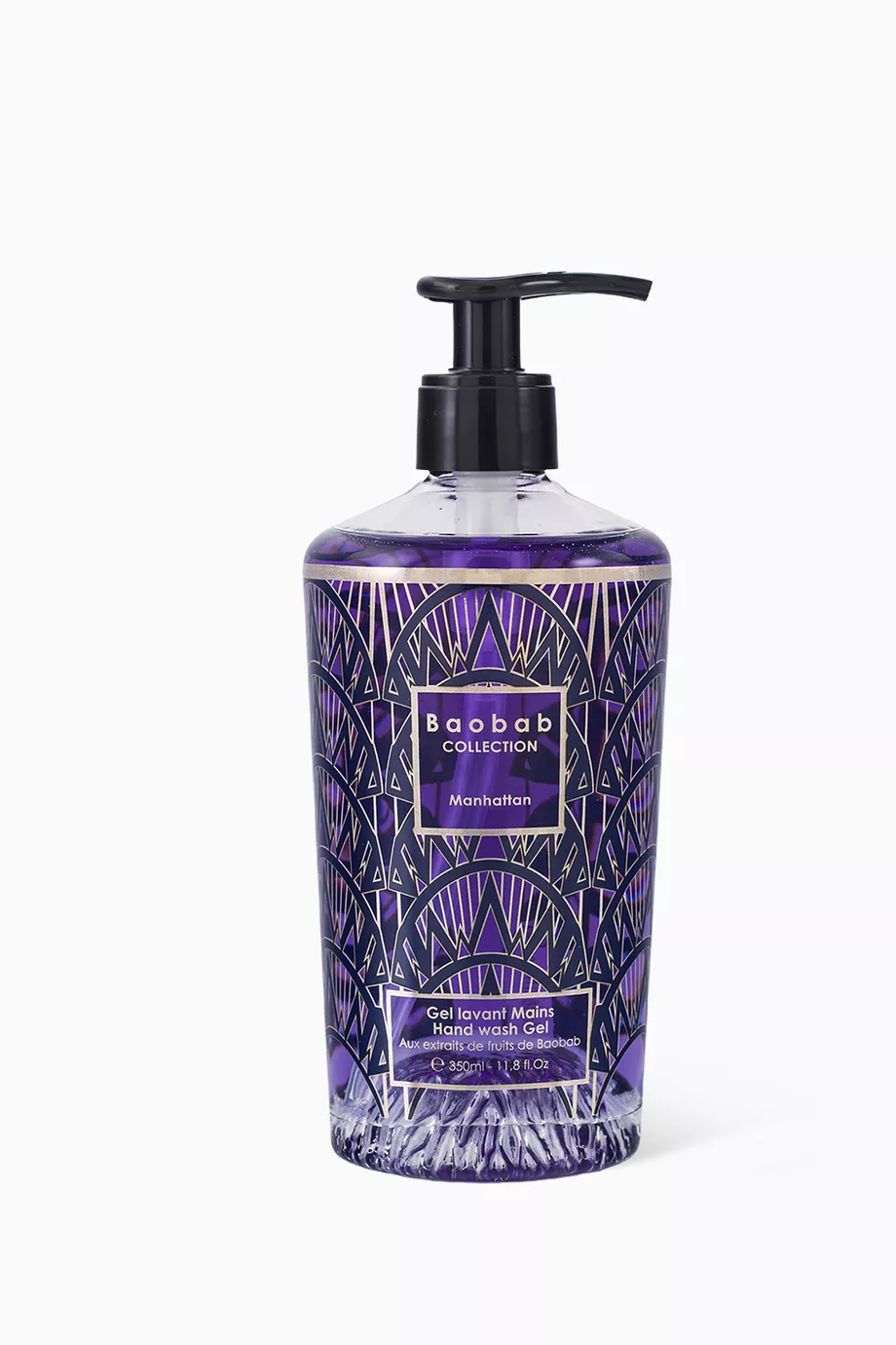 Manhattan El Yıkama Jeli 350ml Lüks Dekoratif Cam Şişe