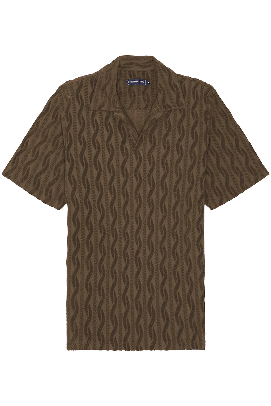 Jacquard Terry Pamuklu Polo Gömlek