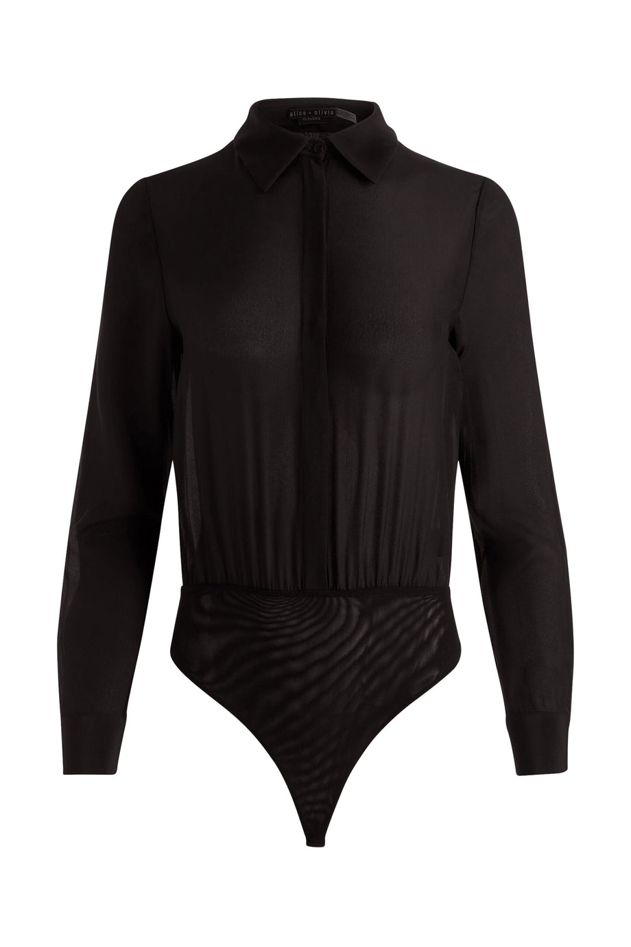 Willa Silk Bodysuit, %100 İpek, Dar Kesim, Gündüzden Geceye Şıklık