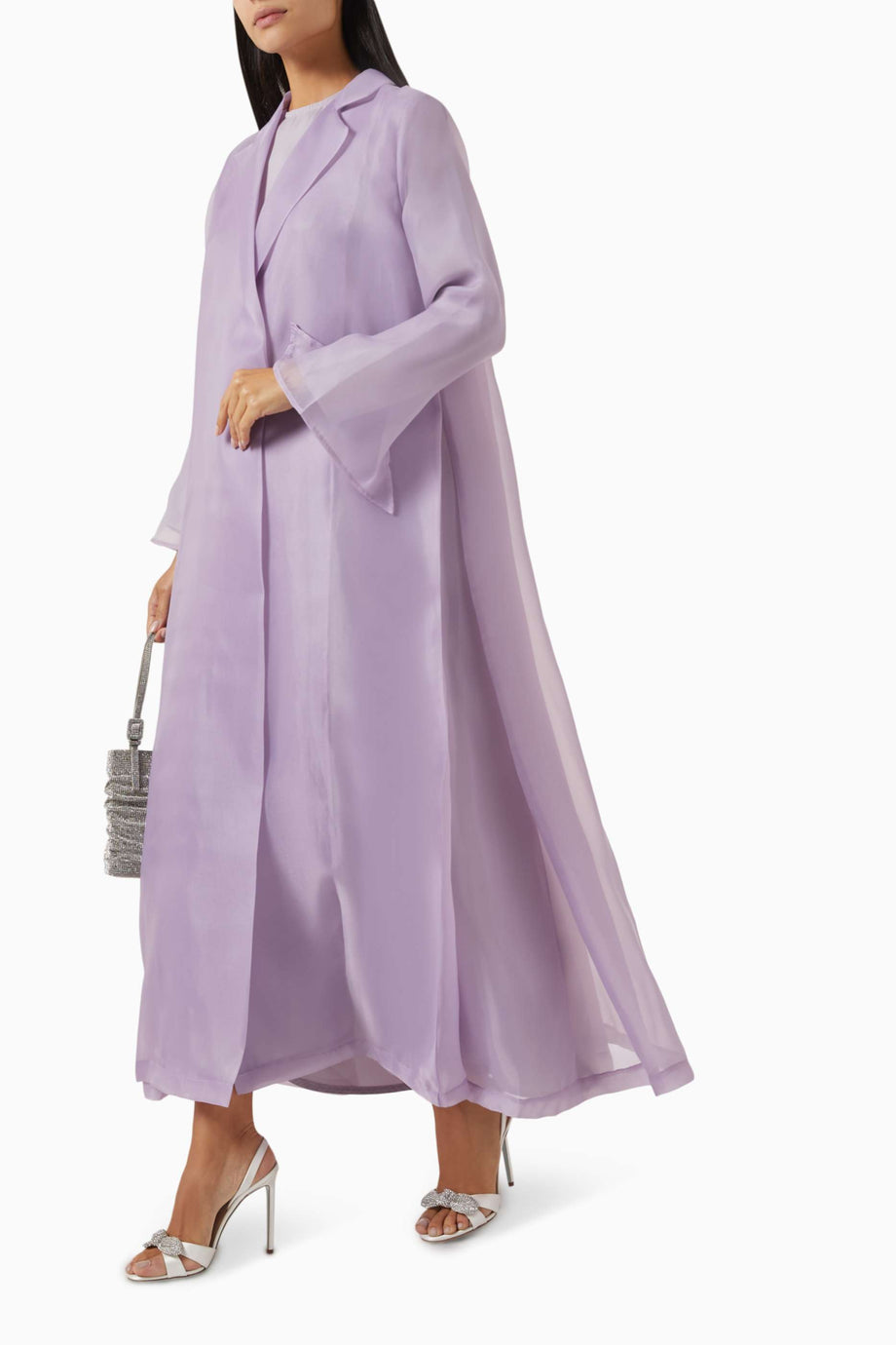Şık Gece Abaya Seti Organza ile Zarafet ve Rahatlık Bir Arada