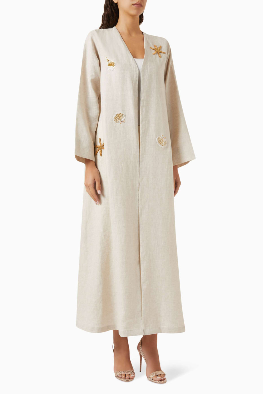 Şık Deniz Motifli Elbise Rahat Günler İçin Idealdir