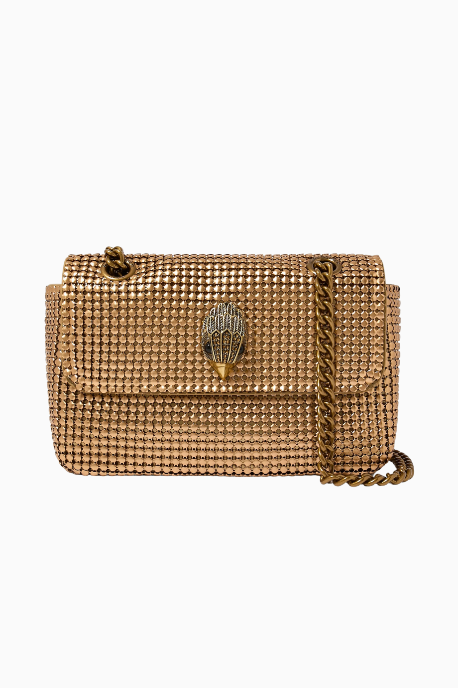 Kensington Chainmail Bag Zincir Örgü Detaylı Lüks Omuz ve El Çantası