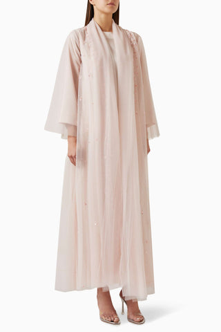 Konforlu Şıklığıyla Sequin Detaylı Abaya Seti Her Ortama Uygun Kullanım İçin İdeal