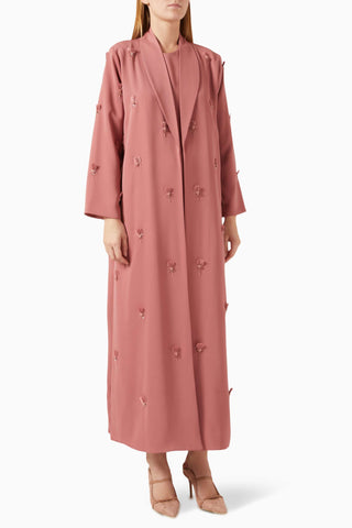 Şık Boncuk İşlemeli Abaya ile Rahat ve Zarif Stil Sağlayın