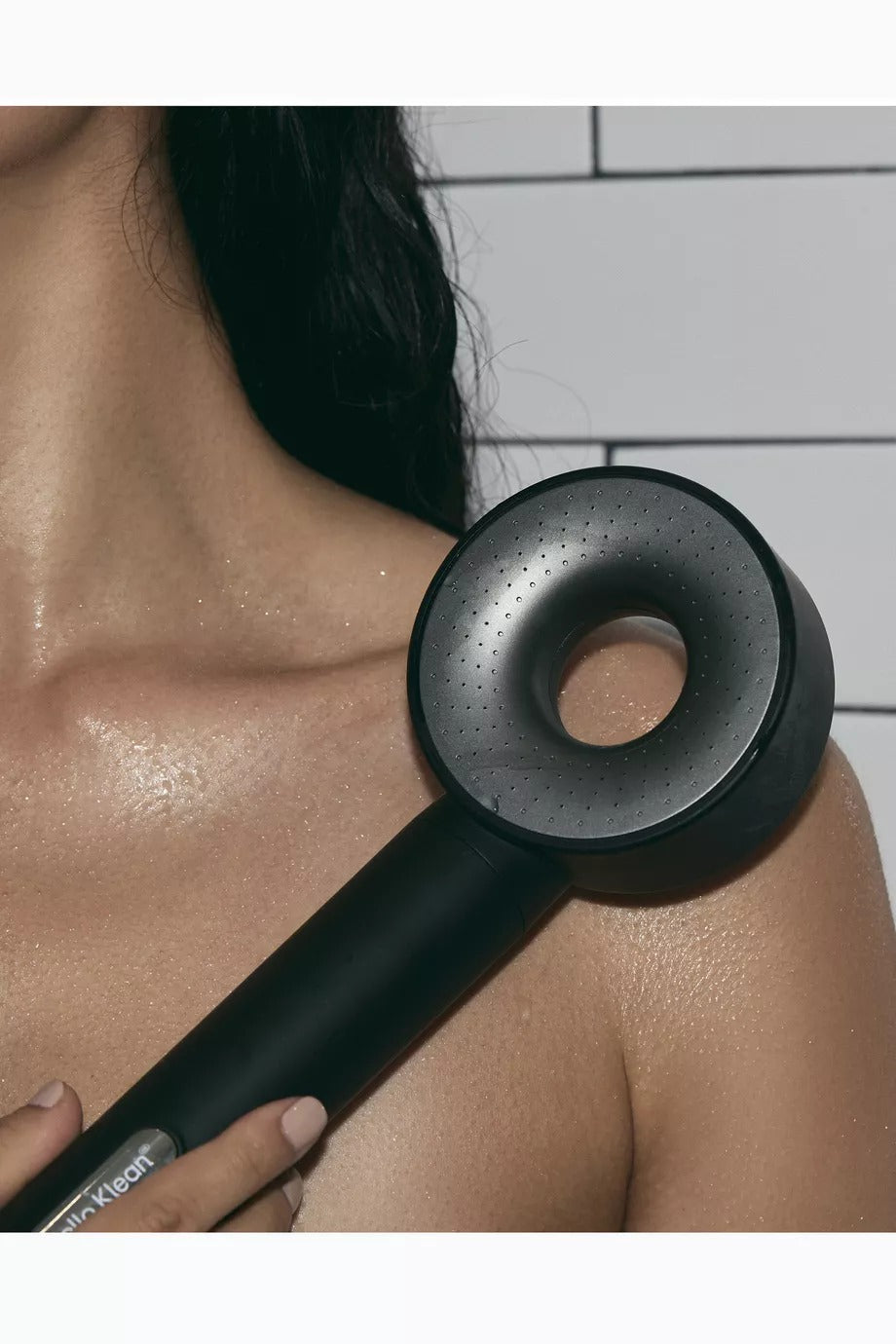 Siyah Lüks Duş Başlığı Filtresi Klor & Ağır Metal Azaltıcı, Cilt ve Saç Dostu