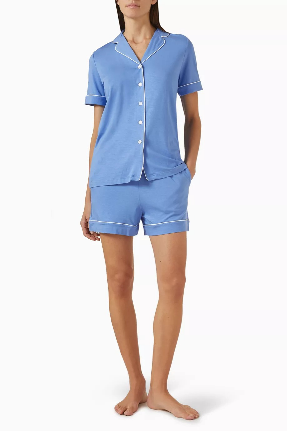 Lara 8 Modal Karışımlı Şortlu Pijama Takımı, Doğal Sıcaklık Dengeleme Özelliği