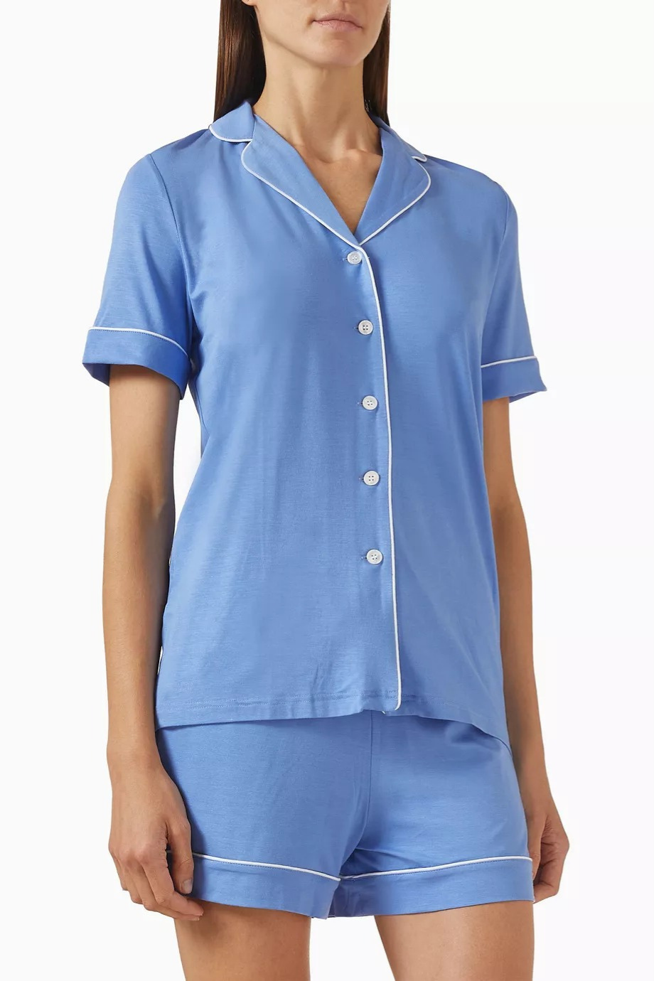 Lara 8 Modal Karışımlı Şortlu Pijama Takımı, Doğal Sıcaklık Dengeleme Özelliği
