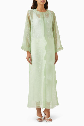 Hafif Organza Bulut Kırışık Abaya Modern ve Şık Modest Giyimde Fark Yaratıyor