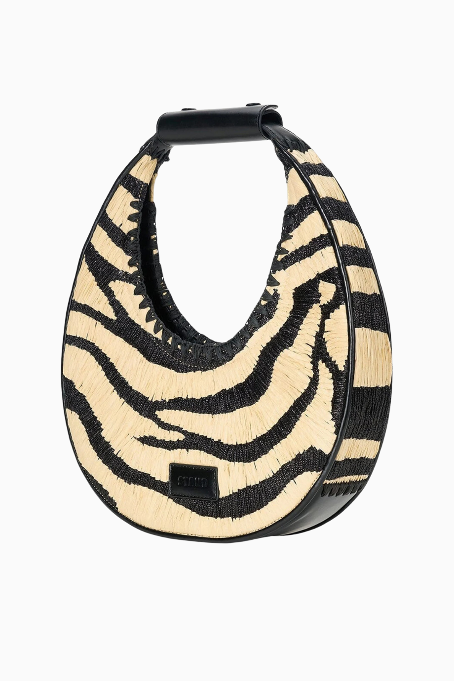 Moon Raffia Tote Canlı Renkler ve Lüks Raffia ile Günlük Şıklığı Yansıtan Çanta