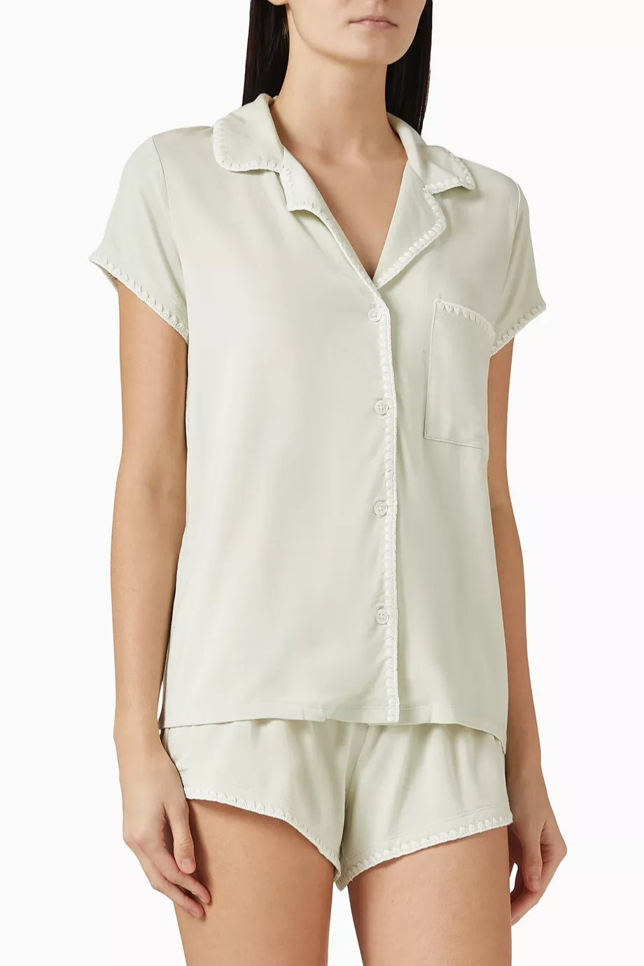 Frida Kısa Kollu TENCEL Modal Pijama Takımı