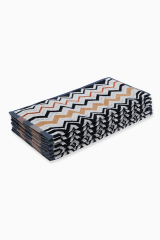 Bernard Pamuklu Yüz Havlusu 6’lı Set, Missoni Home, Lüks & Şık Tasarım