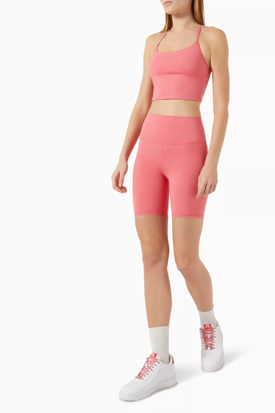 FreeSoft 7'' Yüksek Bel Şort, Varley, Yumuşak, Esnek ve Nem Emici Spor Şort