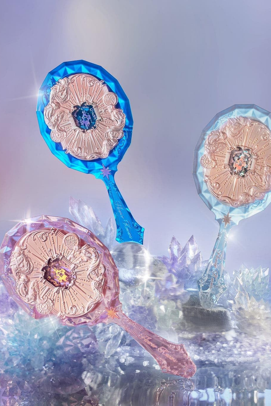 Moonlight Mermaid El Aynası Lüks El İşçiliği