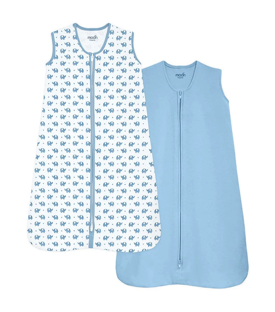 Organik Uyku Tulumu, Elephant Desenli (6-12 Ay)