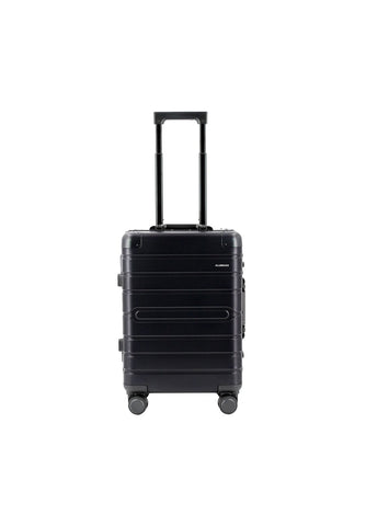 Gravity 55 cm 4 Tekerlekli Kabin Trolley, Siyah, Alüminyum Sert Kasa