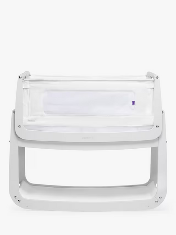 4 Haze Grey Yan Beşik Nefes Alabilir KonforAir Sistemli, 0+ Ay Bebekler İçin