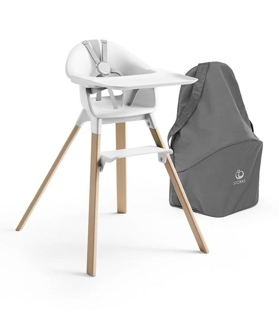 Clikk Highchair White Ergonomik Mama Sandalyesi, Kolay Kurulum ve Hafif Tasarım