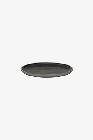 Koyu Gri 185 mm Tabak Kapak İnce Tasarım ve İstiflenebilir