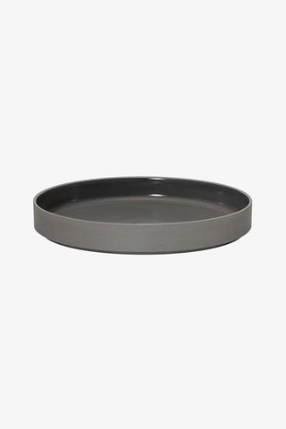 HDG111 Bowl Dark Gray: Hasami Gri Seramik Kase 255×37 mm