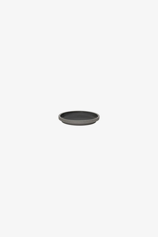 Japon Tasarımı  8,5 cm Gri Mini Tabak & Kapak Modern, İnce, Modüler