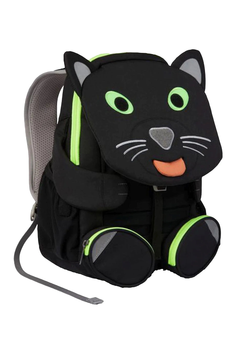 Kara Panter Anaokulu Sırt Çantası,8L Kapasiteli, Reflektörlü, Su Geçirmez ve Fonksiyonel Tasarım