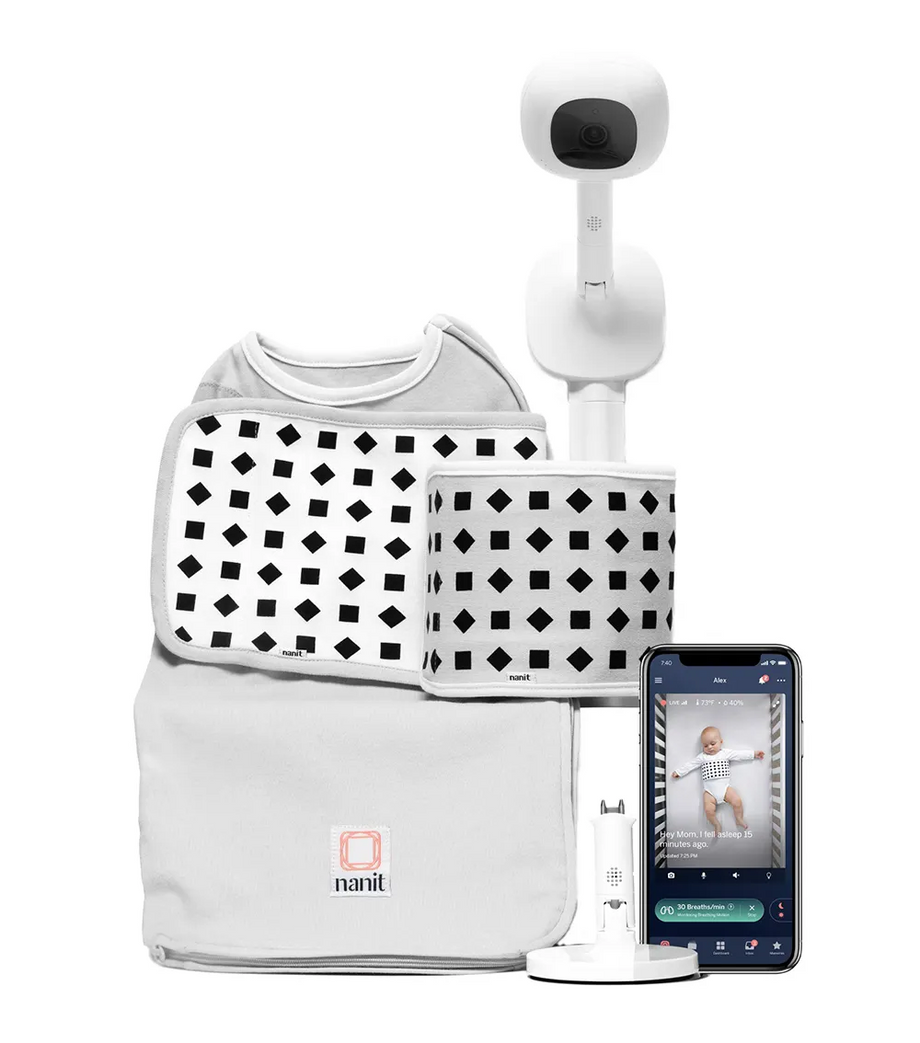 Pro Akıllı Bebek Kamerası ve Duvar Aparatı 1080p, Uyku ve Nefes Takibi, Wi-Fi