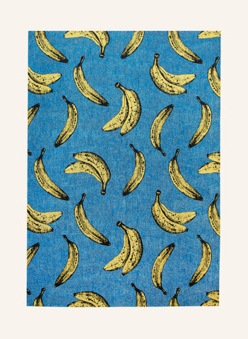 Pop Banana Halı Kaymaz Taban PET Malzeme Pop Art Tasarım Zemin Uyumlu 240x340