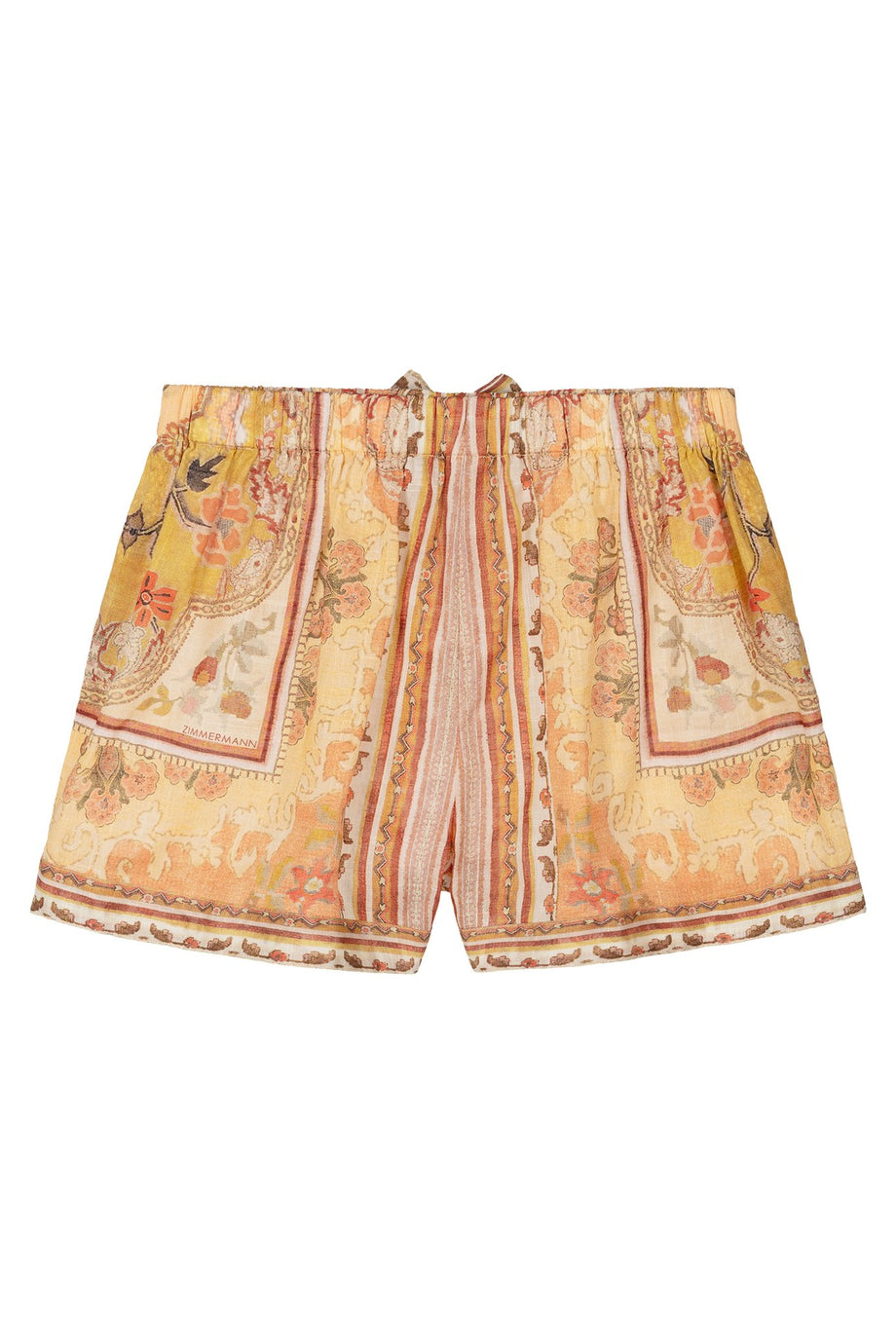 Çocuklar İçin Wylie Şort - Mustard Multi