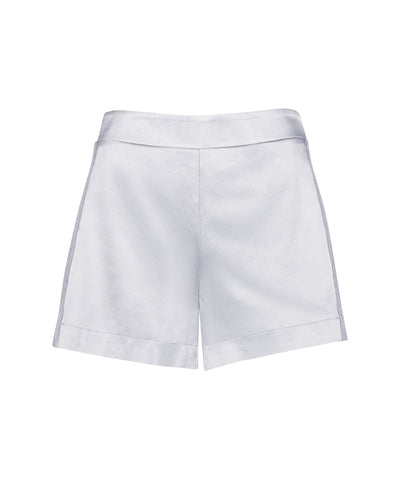 Midnight Whisper Shorty Dantelli Stretch İpek Şort Külot