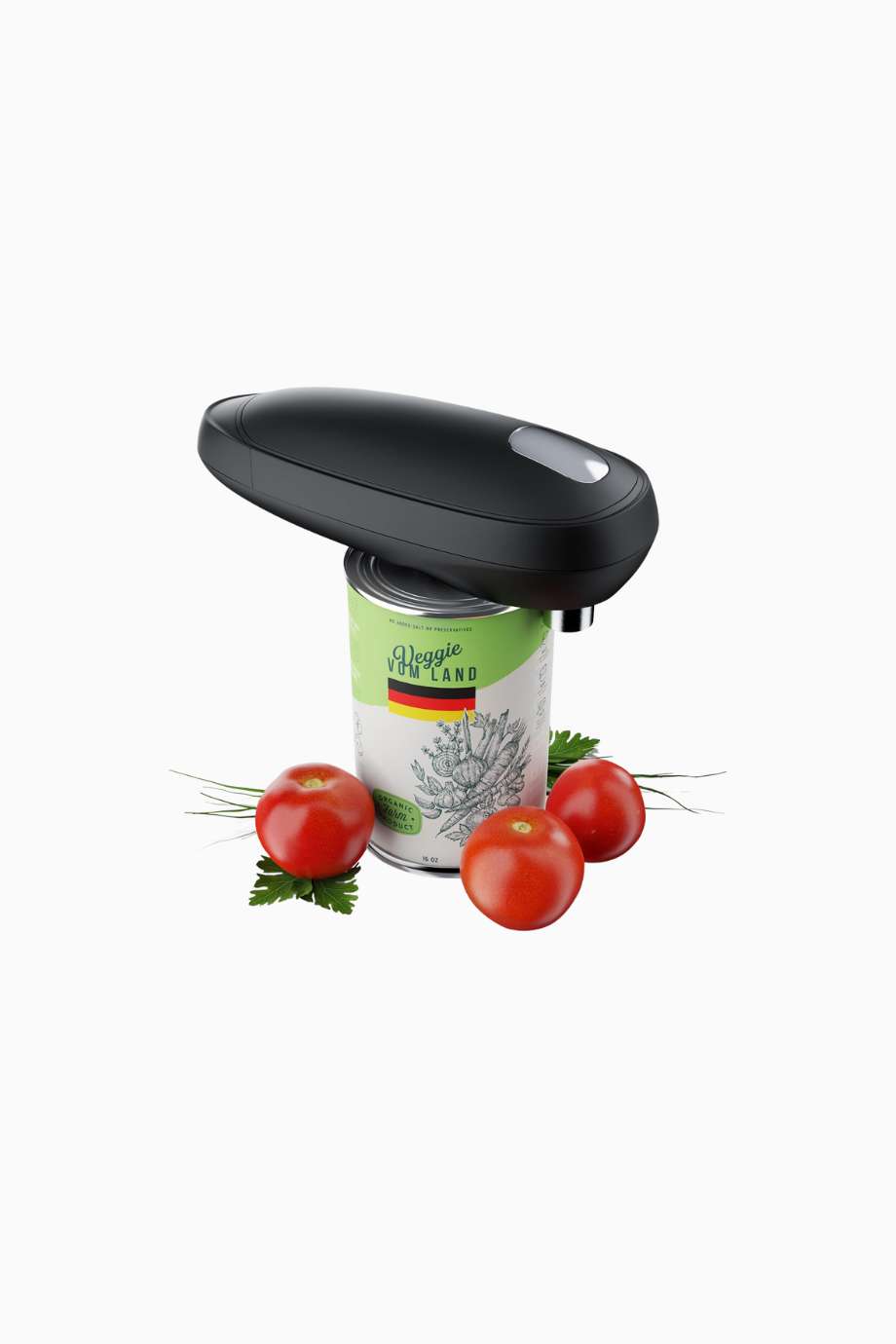 Elektrikli Konserve Açacağı, Tek Dokunuş, Otomatik, Güvenli & Kesiksiz Açıklama