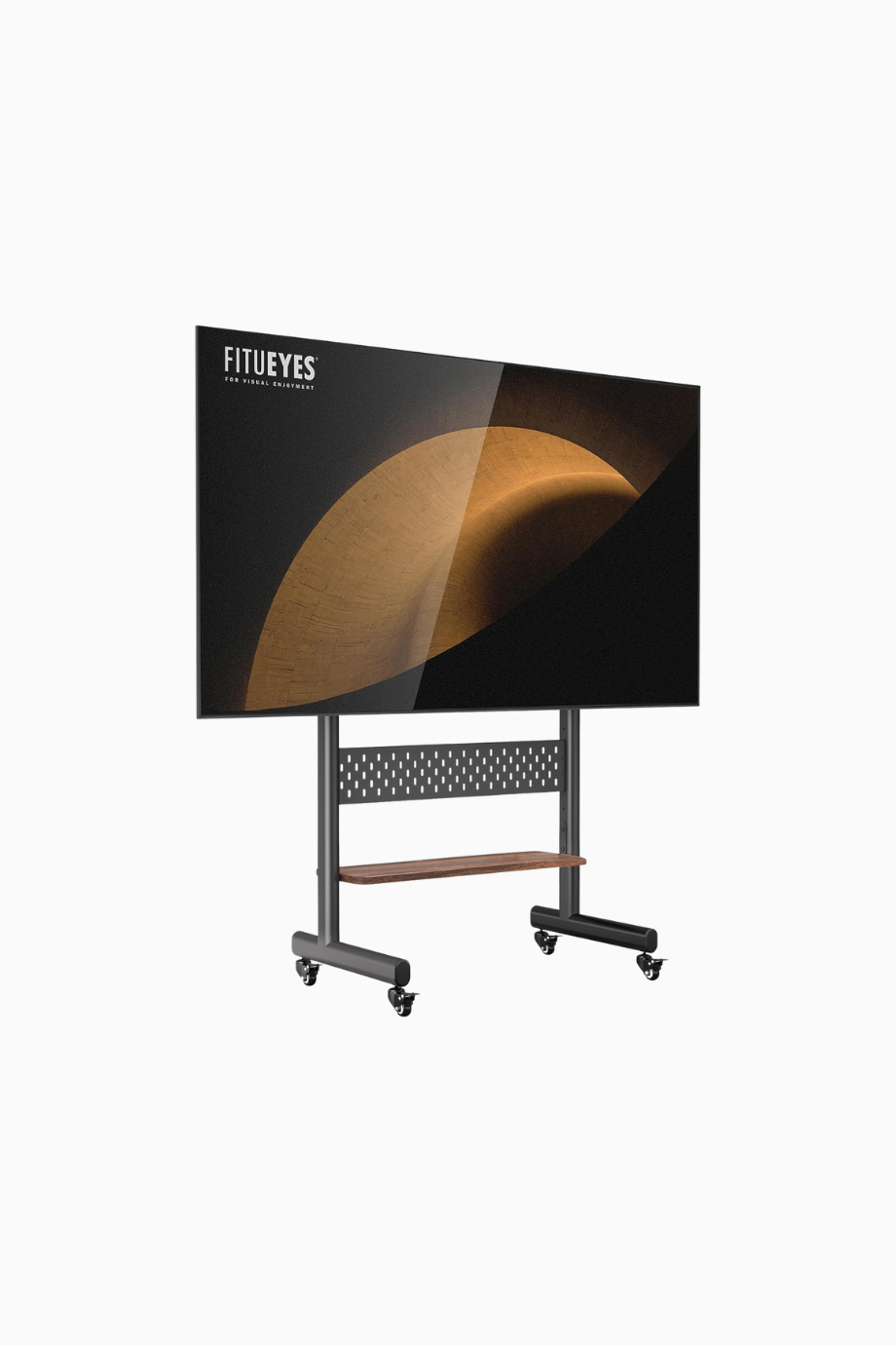 Tekerlekli TV Sehpası, 40-85 İnç LCD LED TV, Yükseklik Ayarlı Sağlam ve Dayanıklı Tasarım