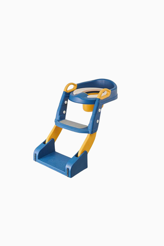 Kaymaz Merdiven ve Pedli 3’ü 1 Arada Tuvalet Eğitimi Koltuğu, Katlanabilir & Taşınabilir