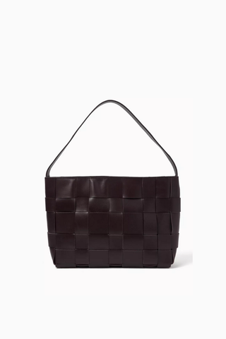 Deri Mini Dokuma Tote Çanta, Minimalist & Lüks Tasarım