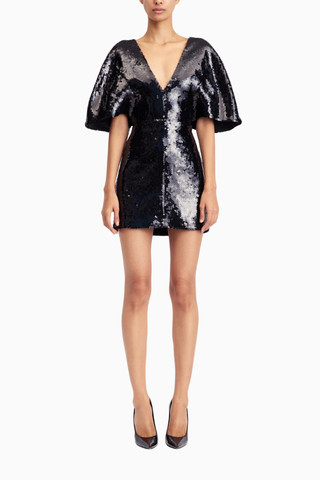 Riaura Pullu Mini Elbise