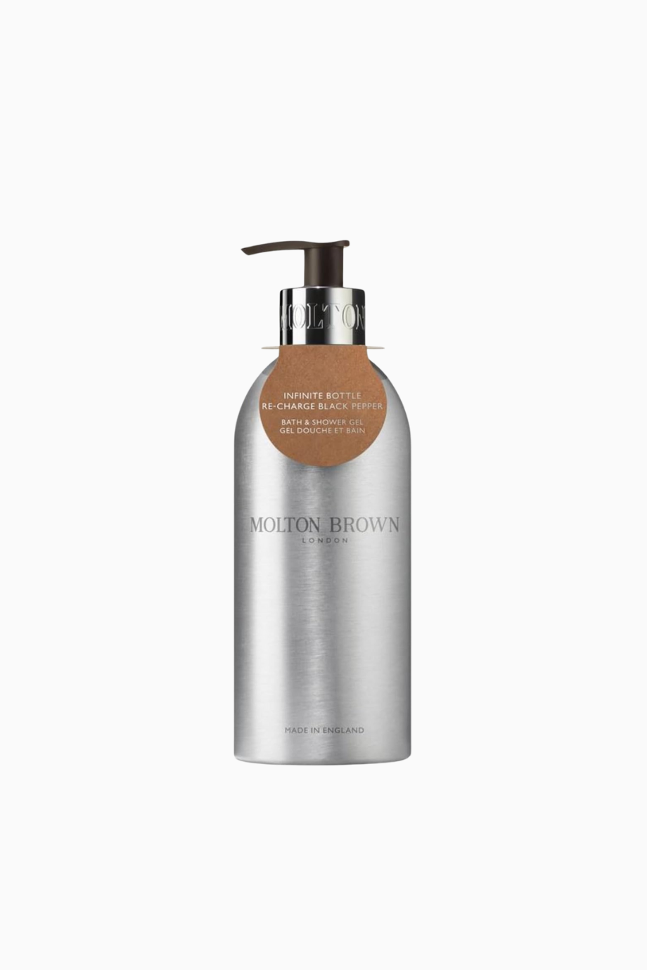 Brown Re-Charge Karabiberli Duş Jeli 400 ml, Lüks & Yeniden Doldurulabilir
