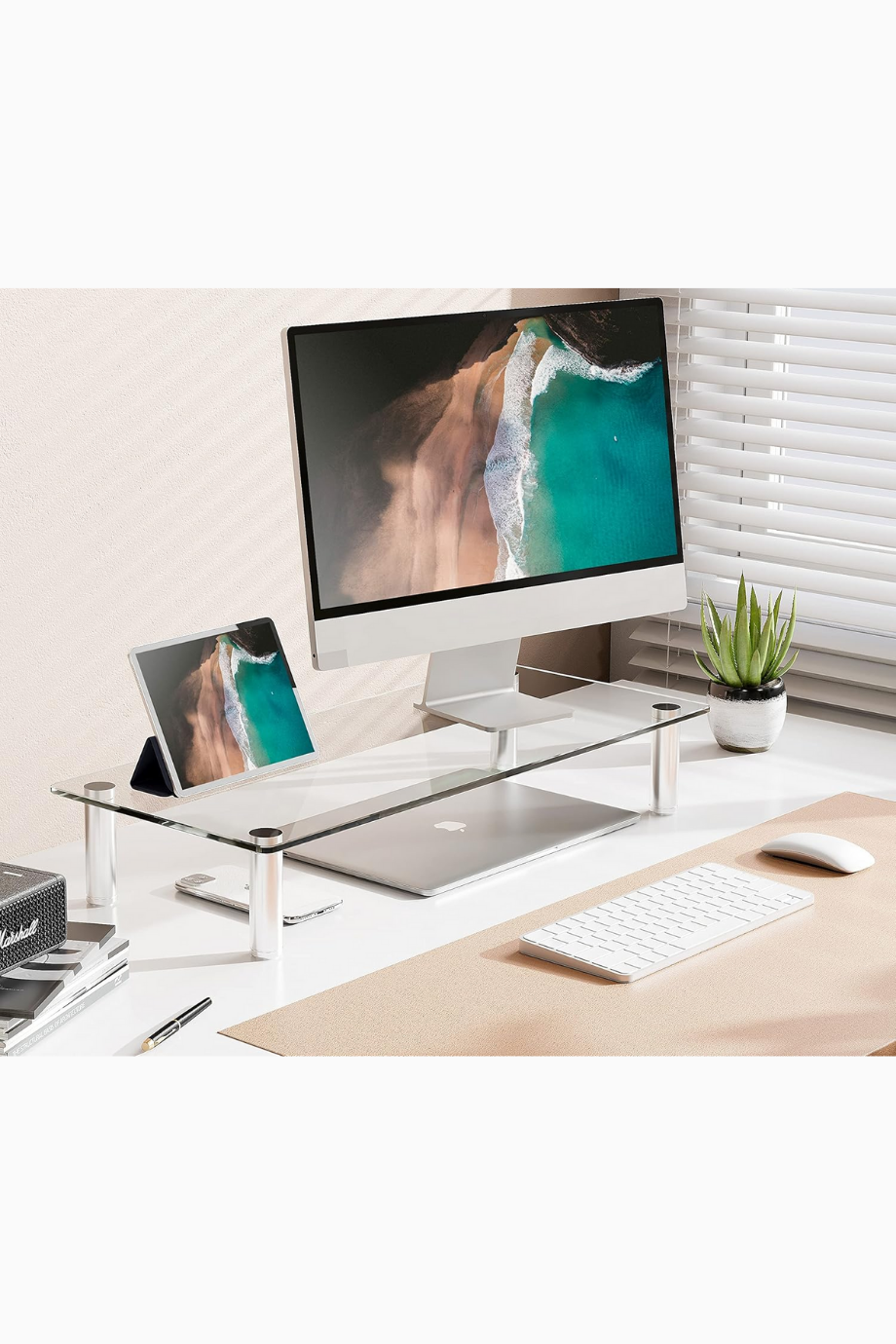 Cam Monitör Standı, 56 cm Yükseklik, Ayarlanabilir, Ev & Ofis